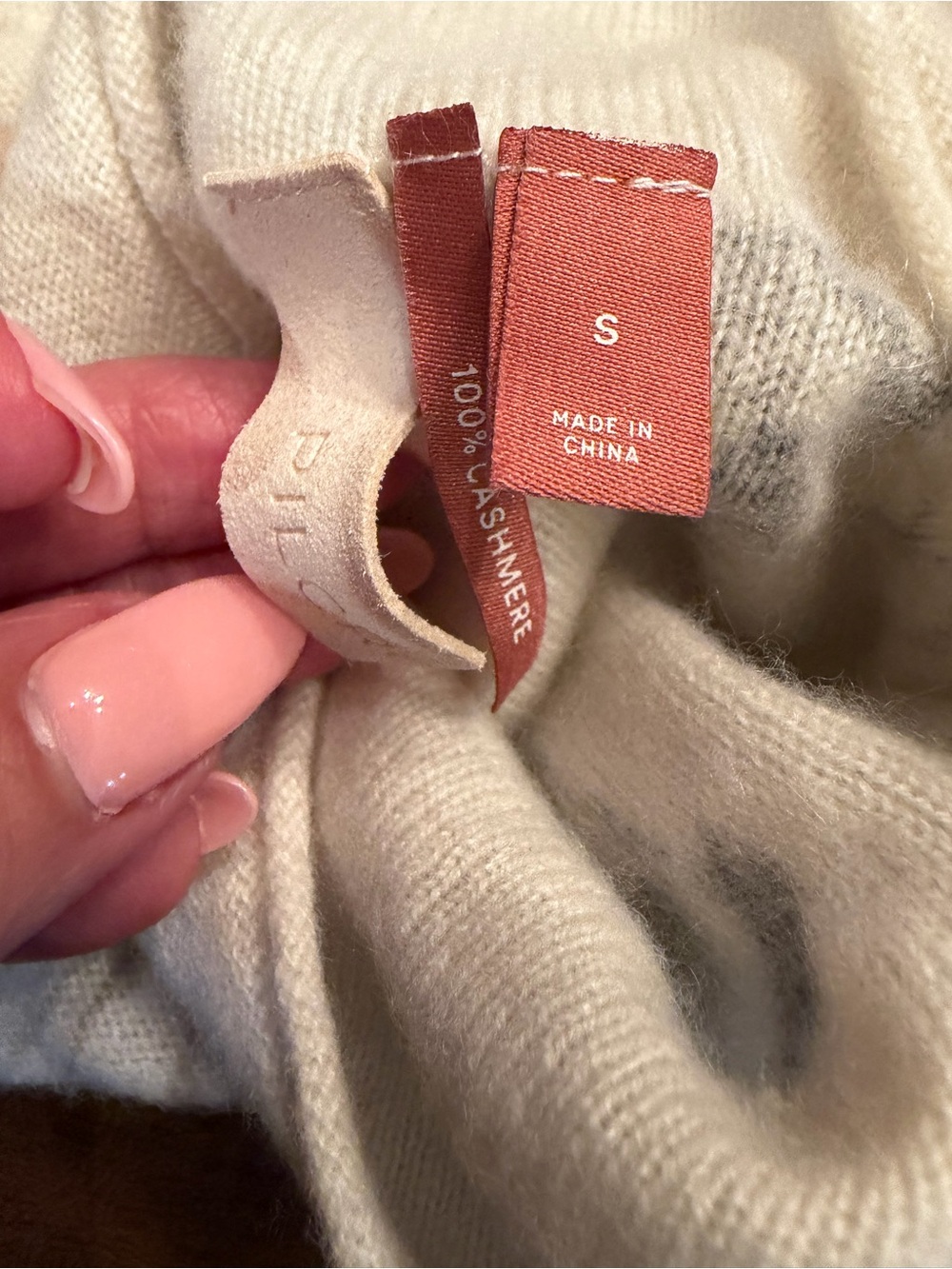 Anthropologie Alani Cashmere Mock-Neck Sweater Dogs Print Size Small - Picture 7 of 9